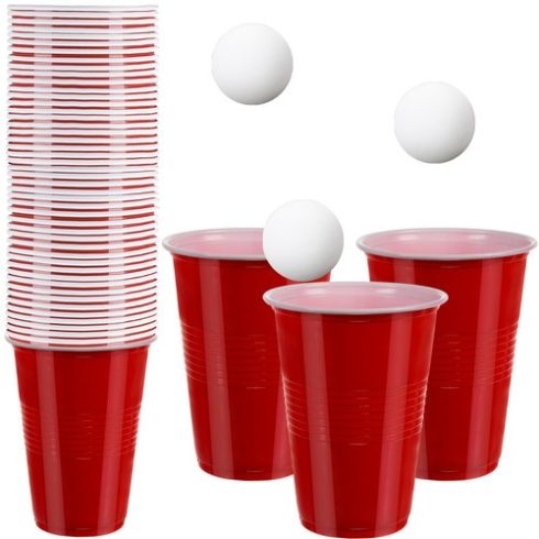 Ruhhy Beer Pong játék – 50 csésze