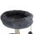 Purlov Macskatorony 3 szintes - 71 cm, szürke 