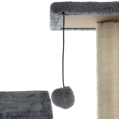 Purlov Macskatorony 4  szintes - 71cm, szürke