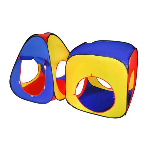 Kruzzel 3in1 Játszósátor alagúttal, 288 cm x 94 cm x 70 cm
