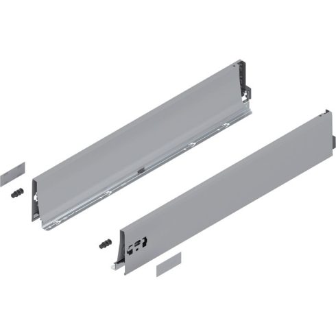 BLUM TANDEMBOX antaro, káva magasság K, 650 mm, acél szürke RAL 9006