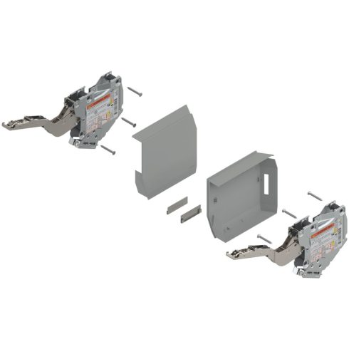 BLUM AVENTOS HK-S TIP-ON felnyíló vasalat, teljesítmény 960-2215 (erős), szürke SZETT