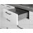 GTV AXIS PRO  fiókbox antracit/fehér A-D 300-550 mm