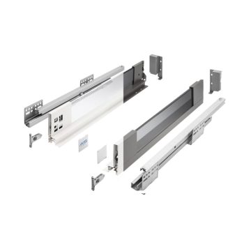 GTV AXIS PRO GLASS fiókbox antracit/fehér  A-D 300-550 mm