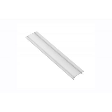 GTV GLAX takaró profil  2m víztiszta 17mm