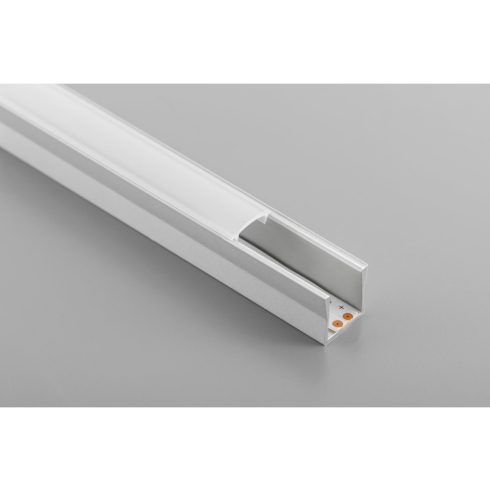 GTV GLAX takaró profil  2m víztiszta 17mm
