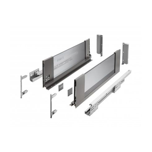 GTV AXIS PRO GLASS fiókbox antracit "400C" 168/400