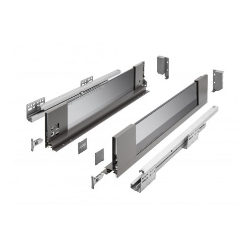 GTV AXIS PRO GLASS fiókbox antracit "500B" 120/500