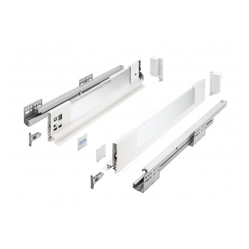 GTV AXIS PRO GLASS fiókbox fehér "300A" 84/300