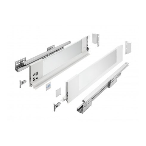 GTV AXIS PRO GLASS fiókbox fehér "300B" 120/300