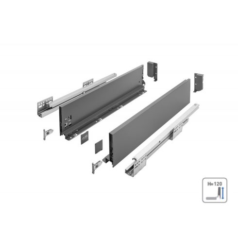 GTV AXIS PRO  fiókbox antracit "600B" 120/600